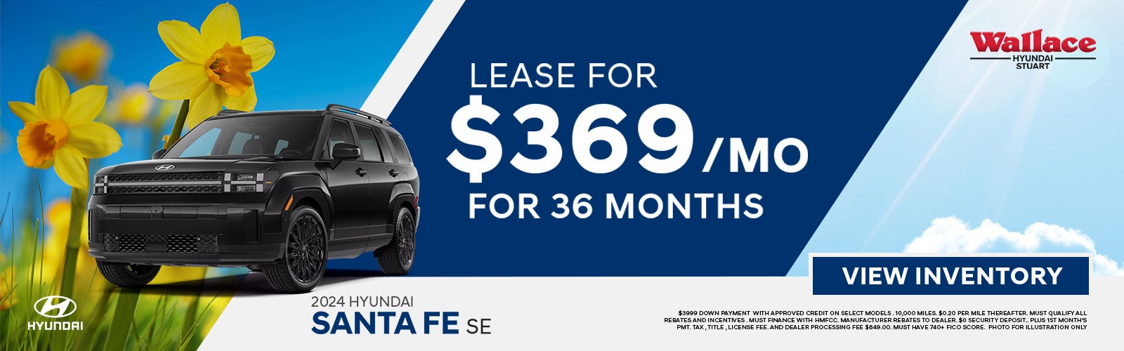 Hyundai Santa Fe Special Offer