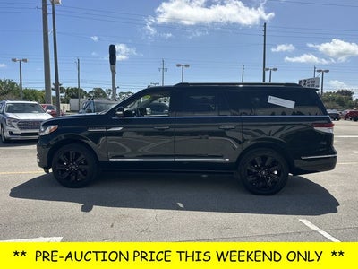 2022 Lincoln Navigator L Black Label Special Edition Pkg