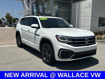 2021 Volkswagen Atlas 3.6L V6 SE w/Technology R-Line