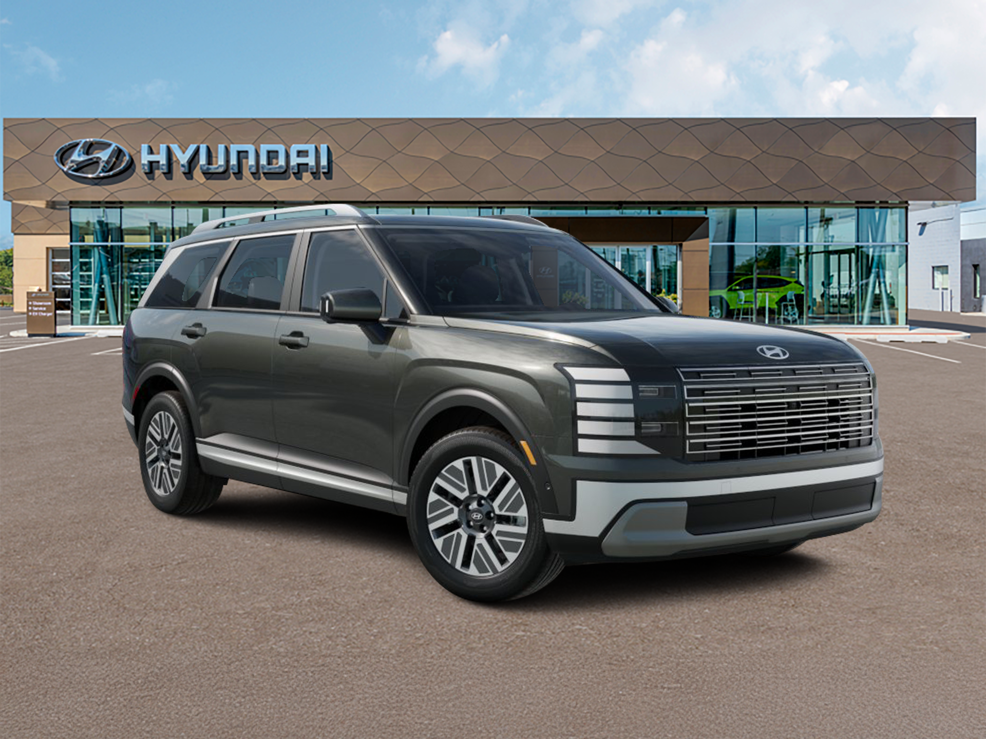2026 Hyundai PALISADE HYBRID Blue SEL Premium 8P