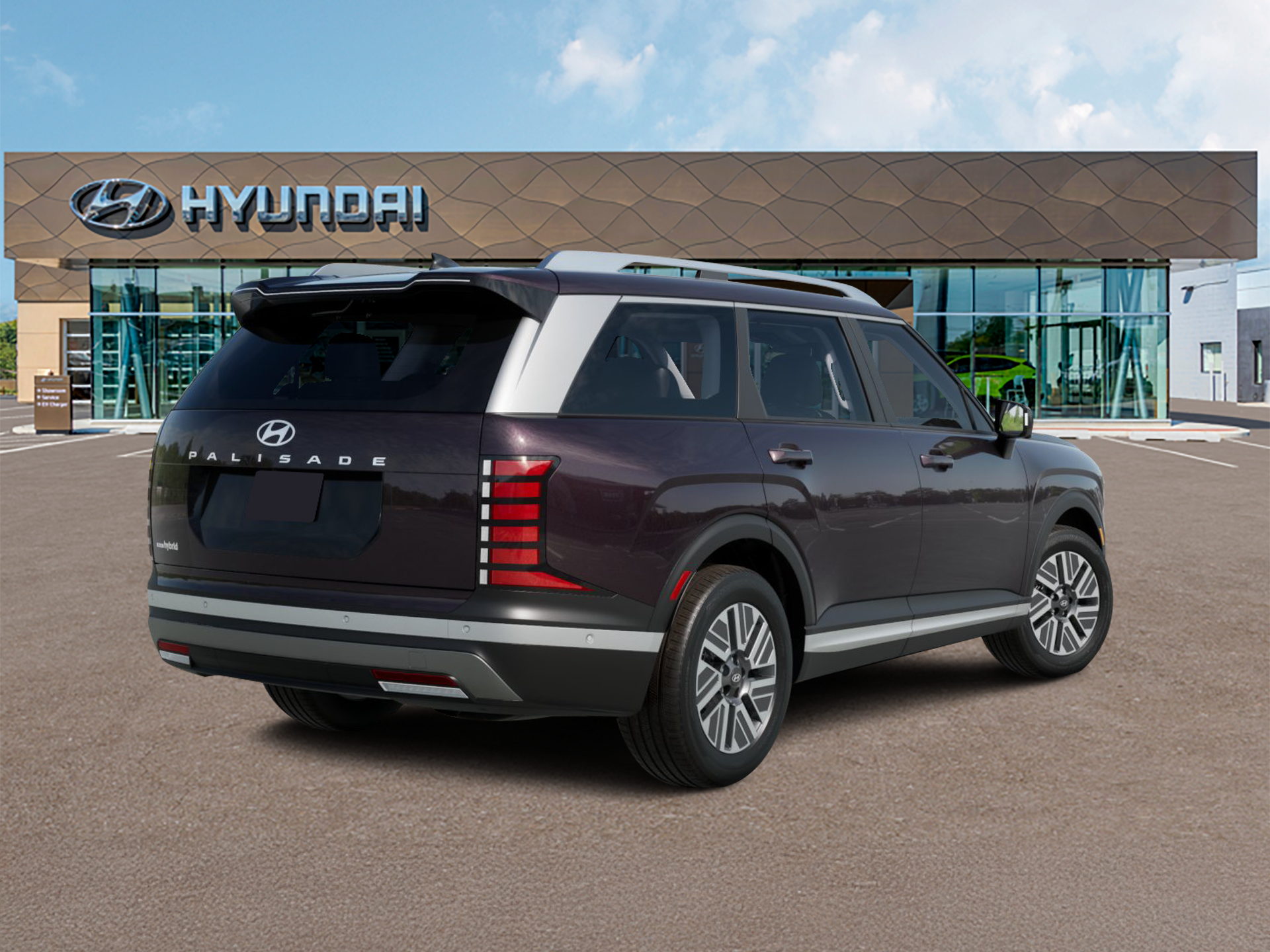 2026 Hyundai PALISADE HYBRID Blue SEL Premium 8P