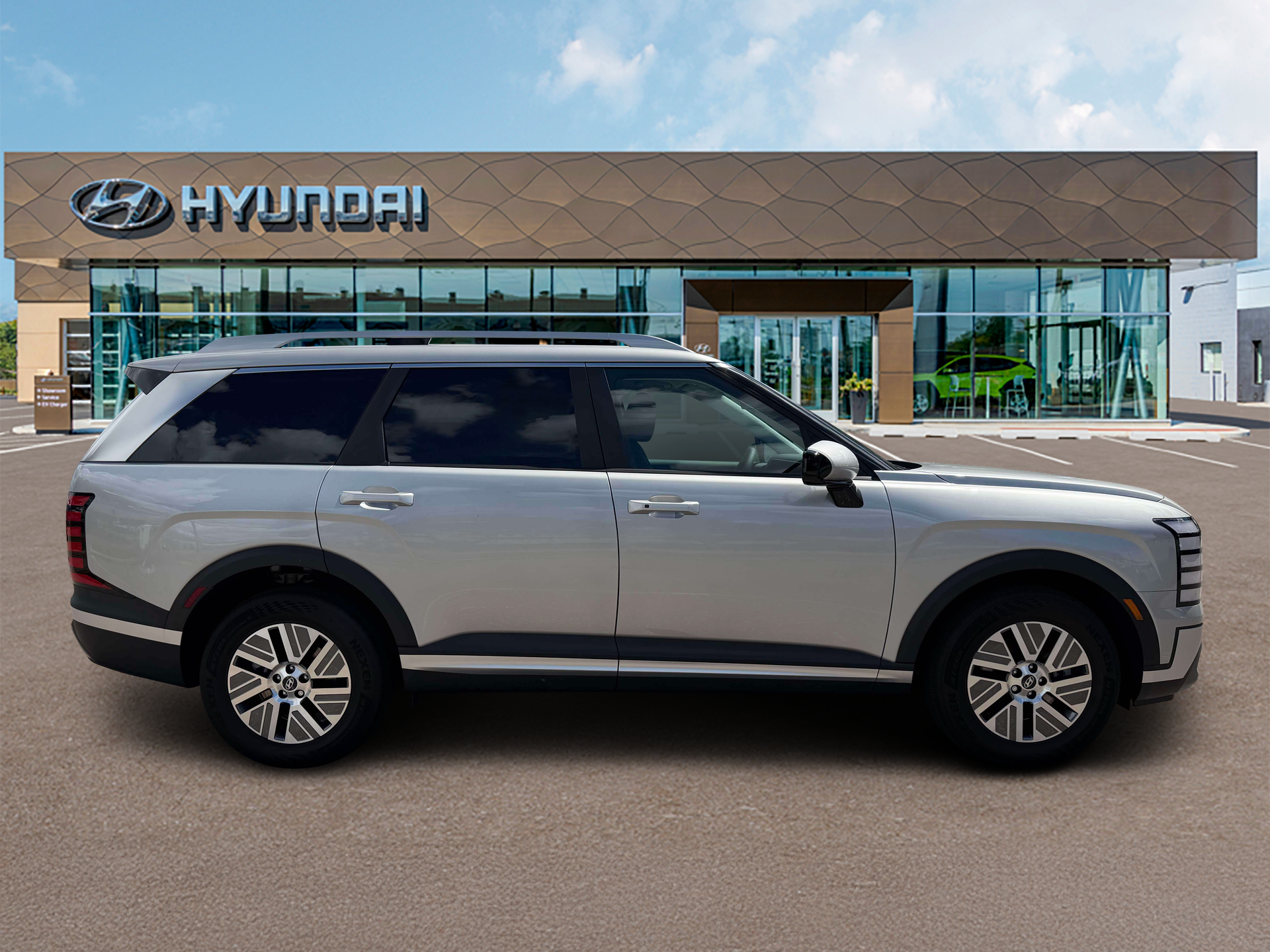 2027 Hyundai PALISADE HYBRID Blue SEL 8P