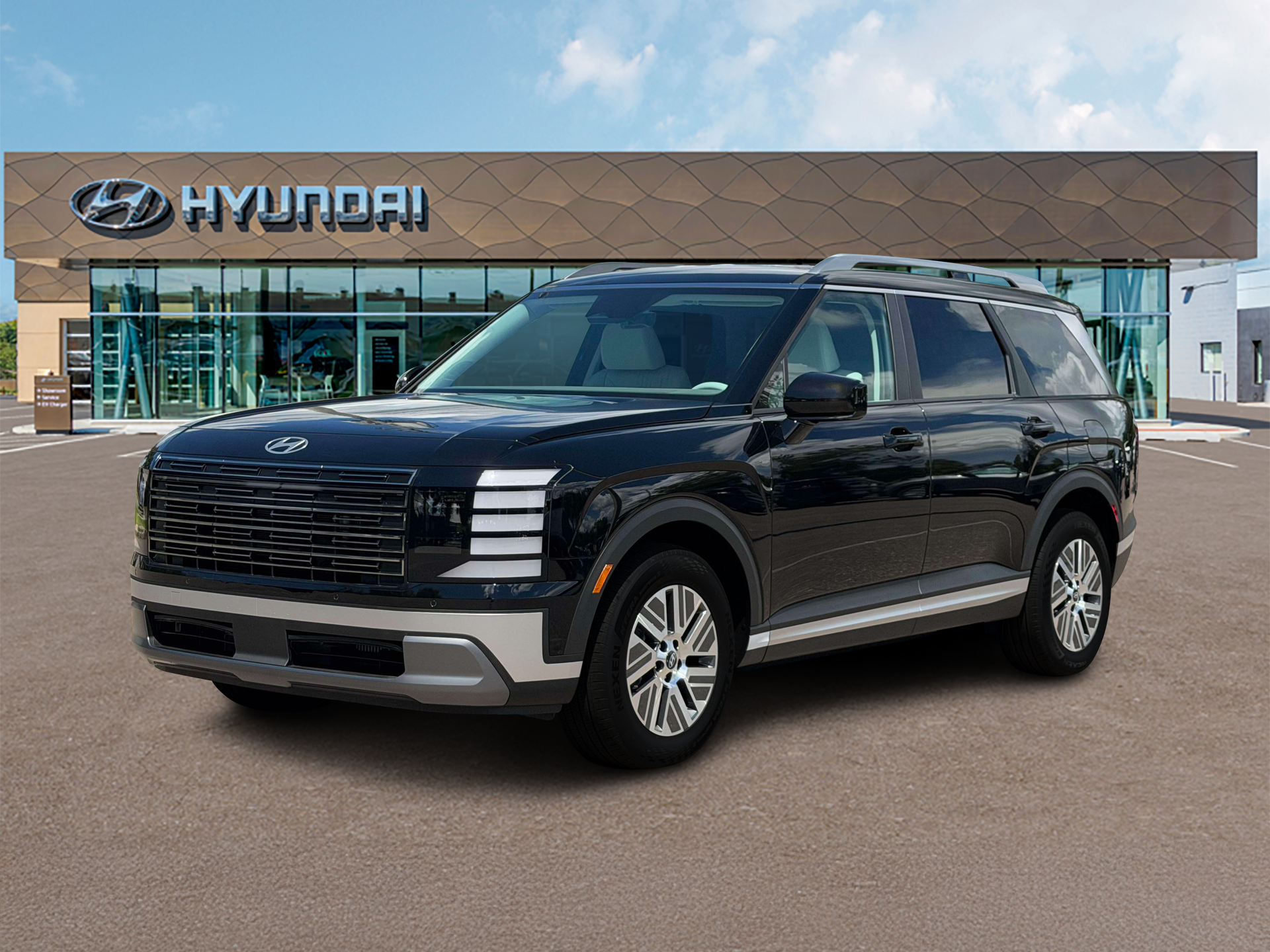 2027 Hyundai PALISADE HYBRID Blue SEL 8P