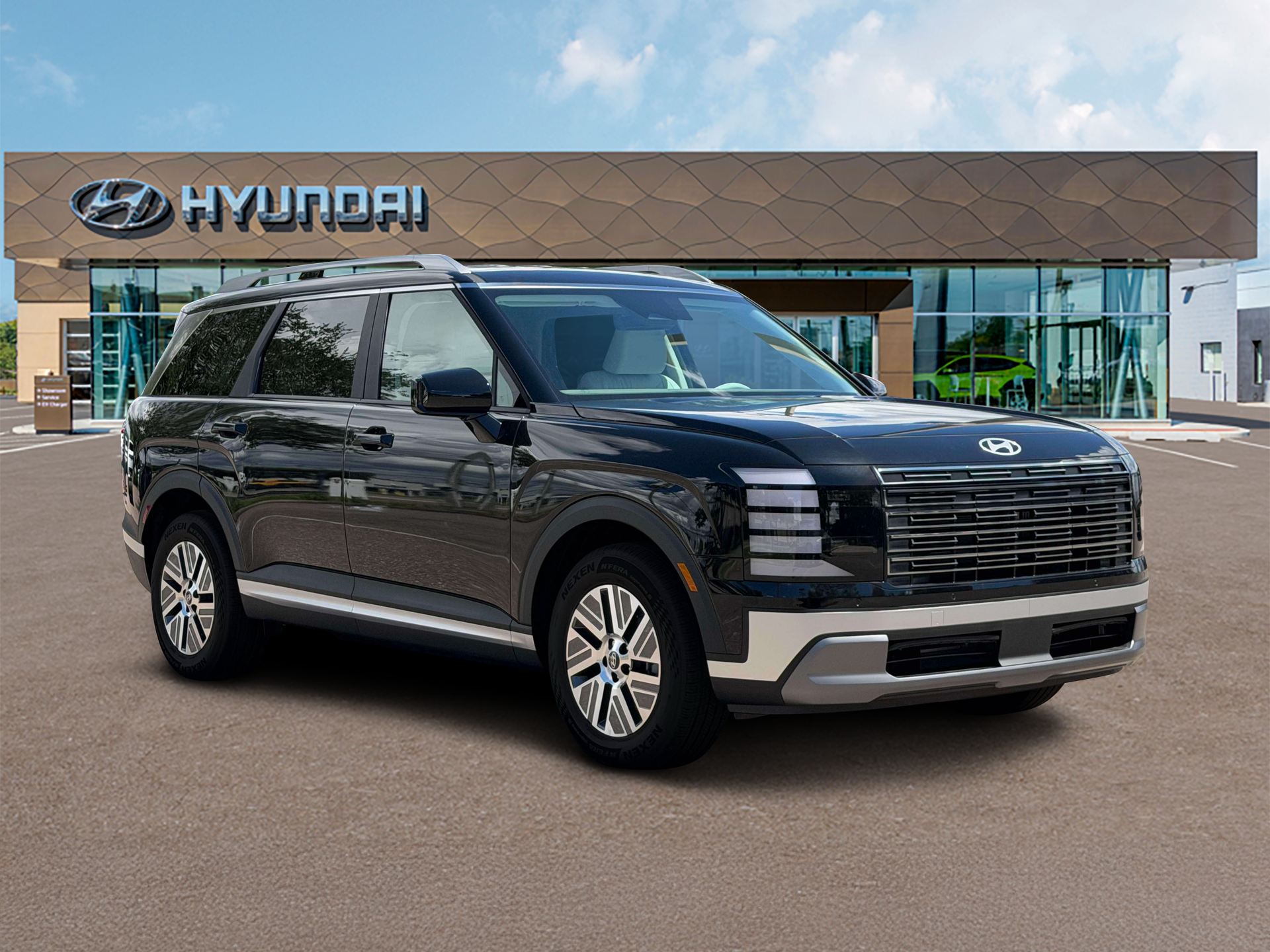 2027 Hyundai PALISADE HYBRID Blue SEL 8P