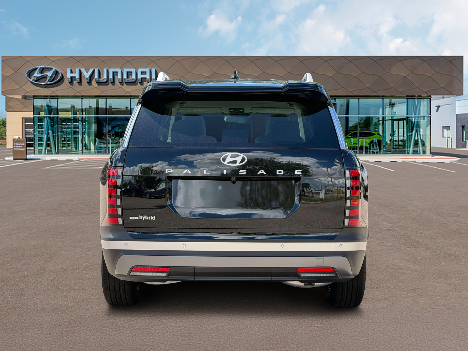 2027 Hyundai PALISADE HYBRID Blue SEL 8P