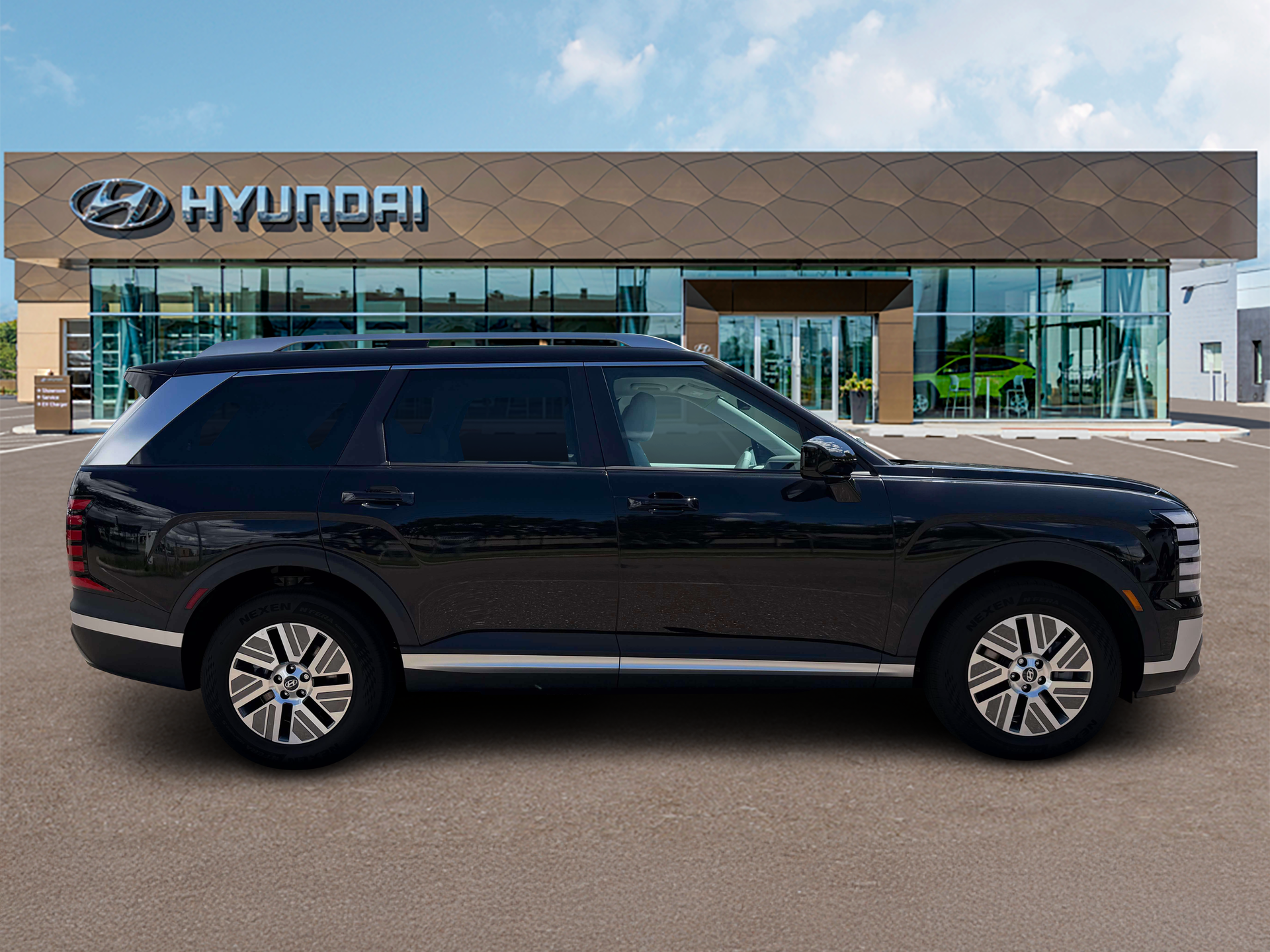 2027 Hyundai PALISADE HYBRID Blue SEL 8P