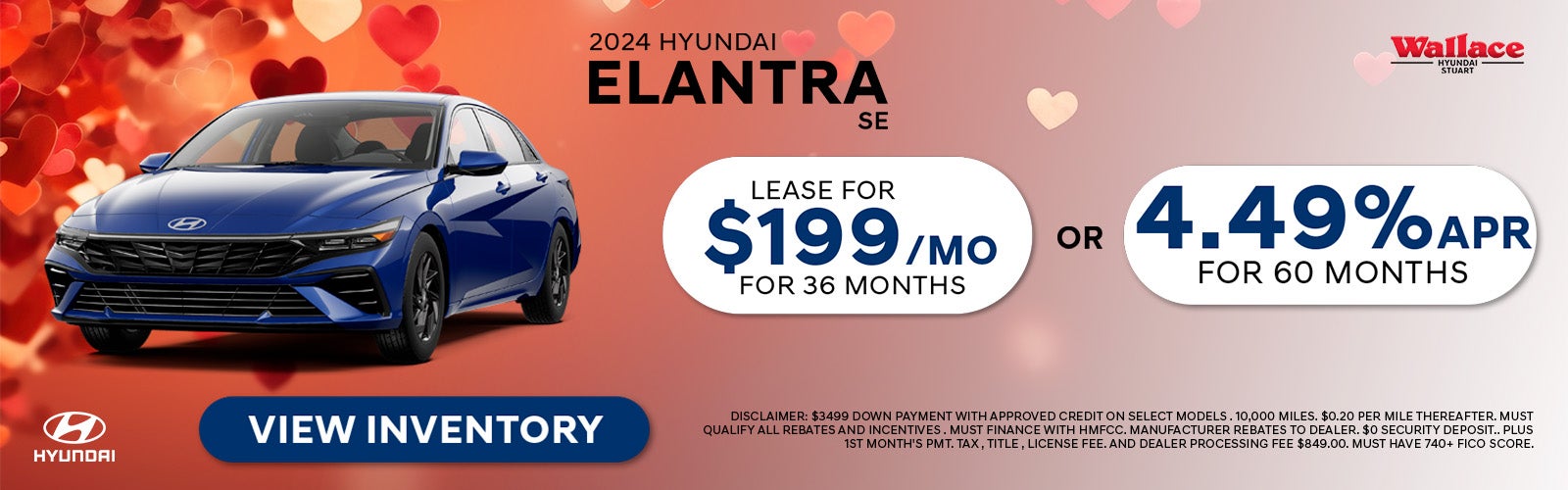 Hyundai Elantra Special Offer