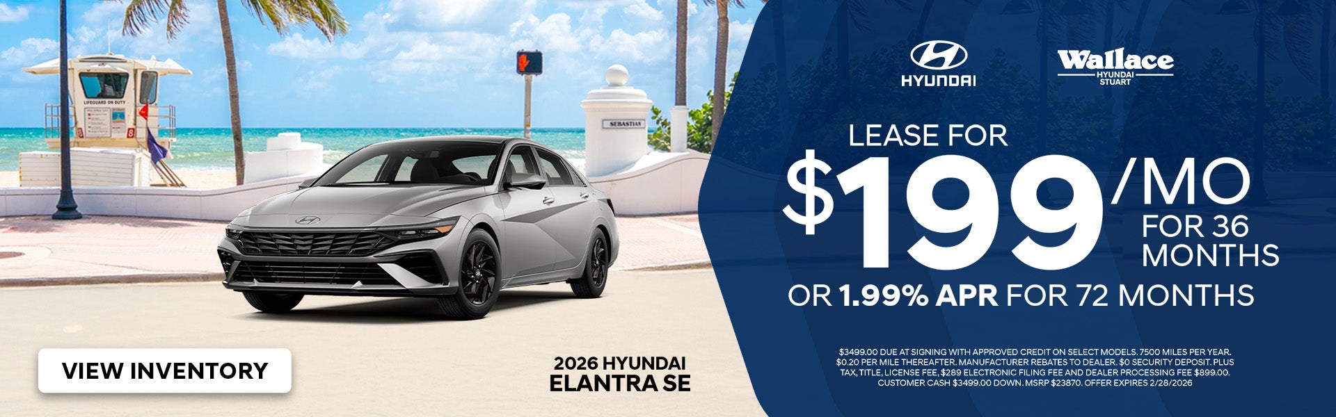 Hyundai Elantra Special Offer