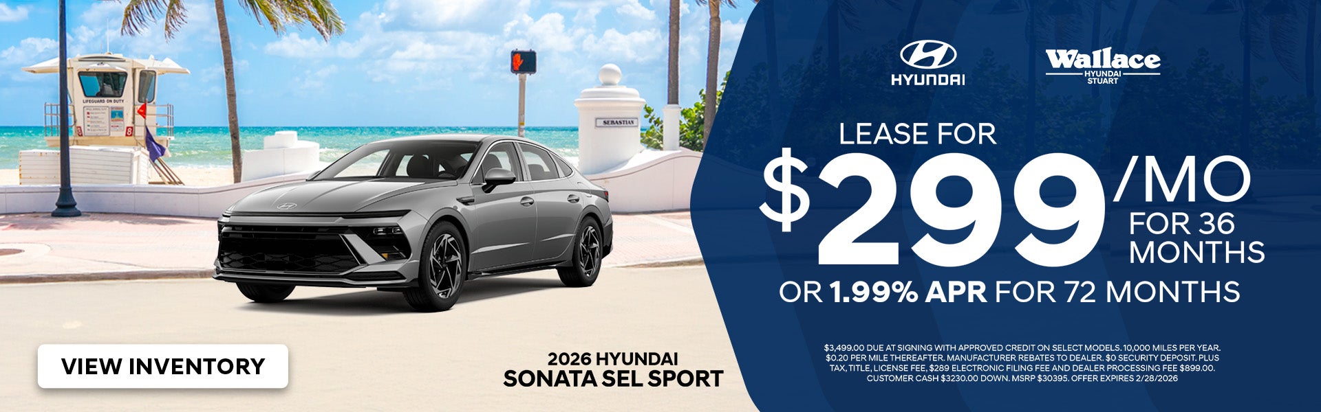 Hyundai Sonata Special Offer