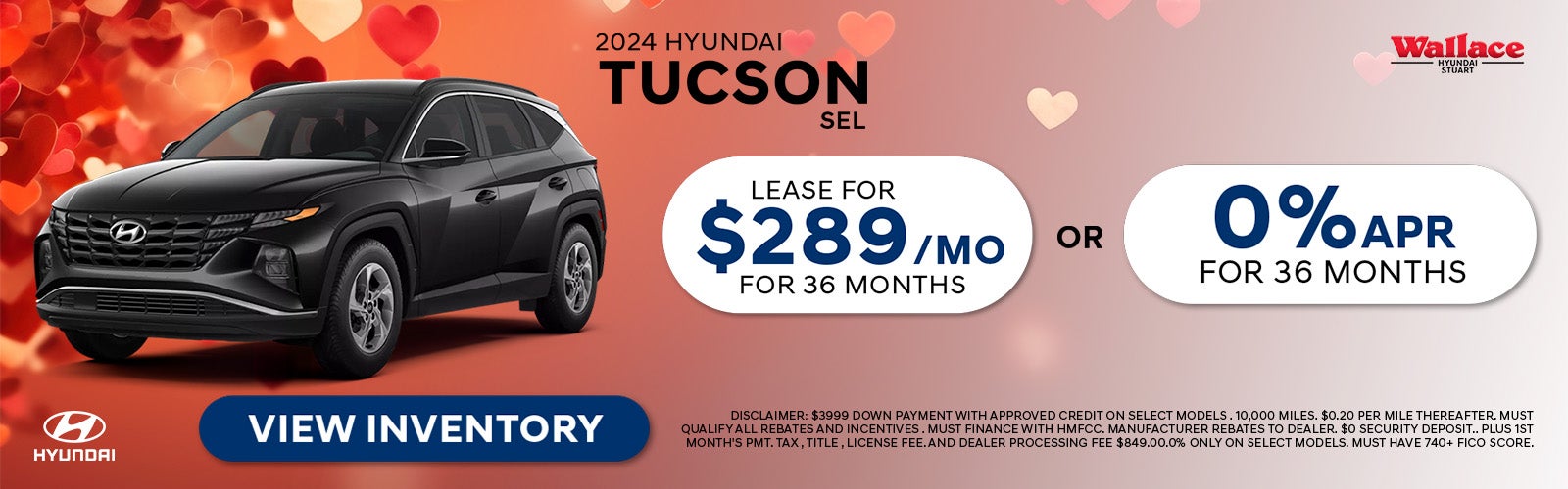 Hyundai Tucson Special Offer