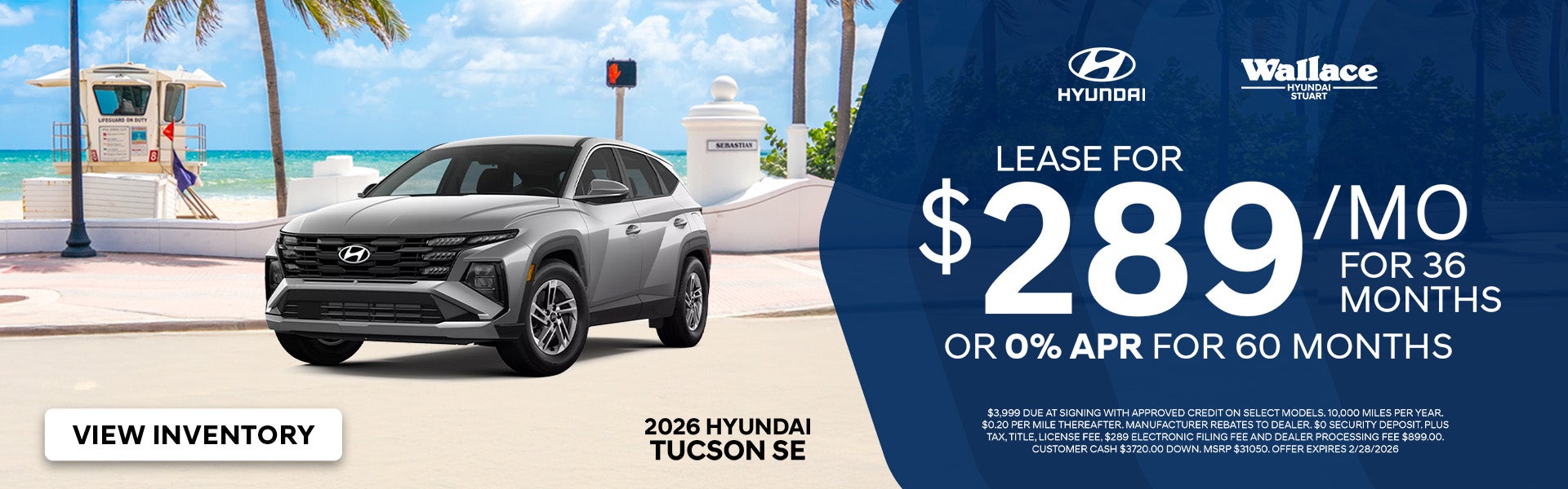 Hyundai Tucson Special Offer