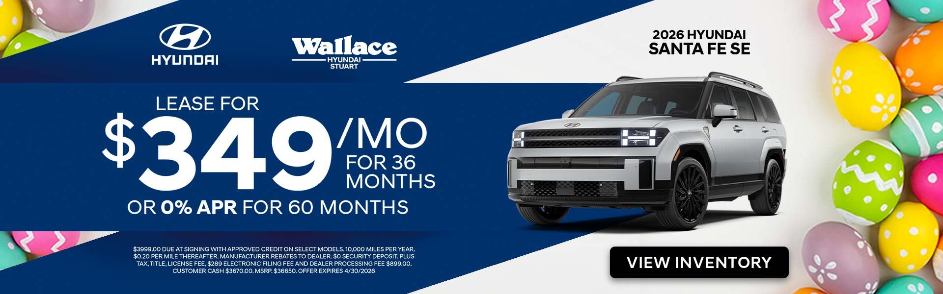 Santa Fe Special Offer