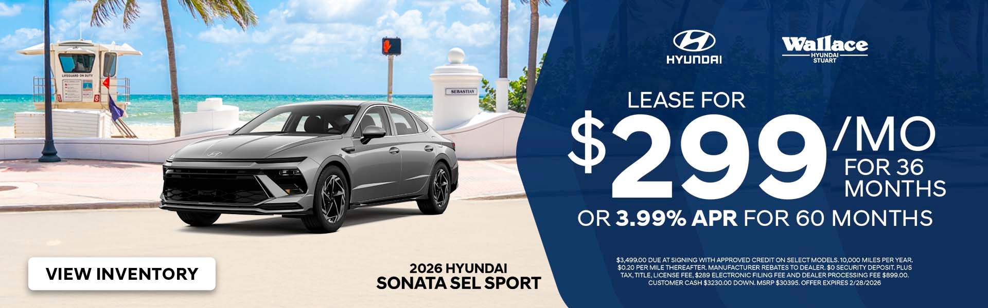 Hyundai Sonata Special Offer