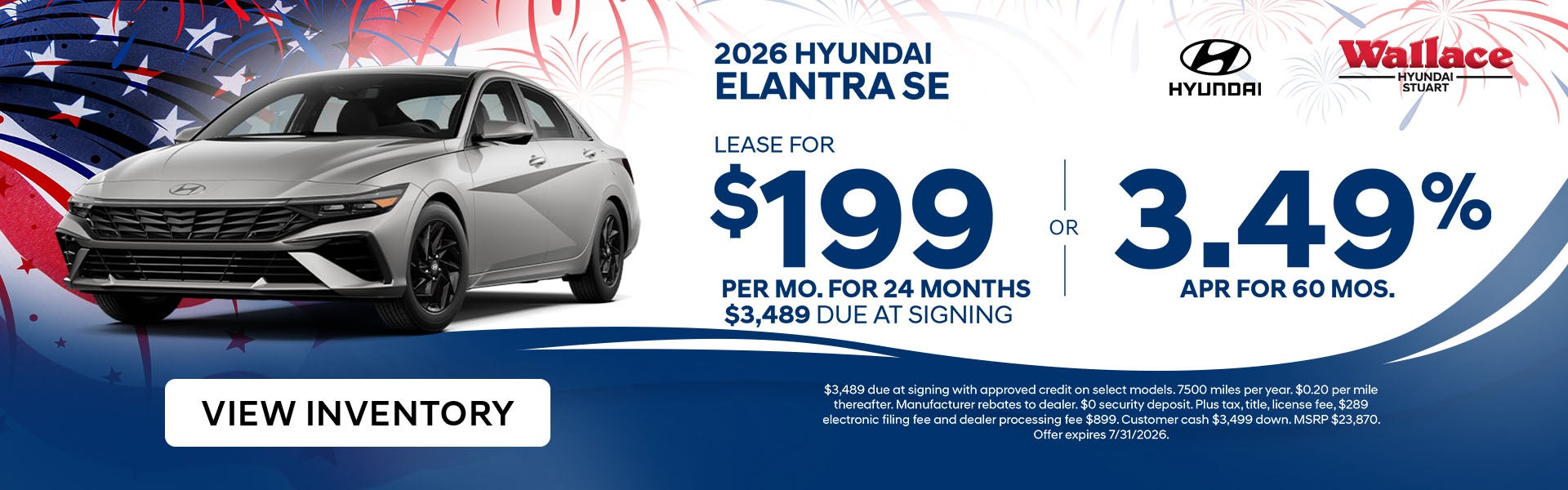 Elantra Special Offer