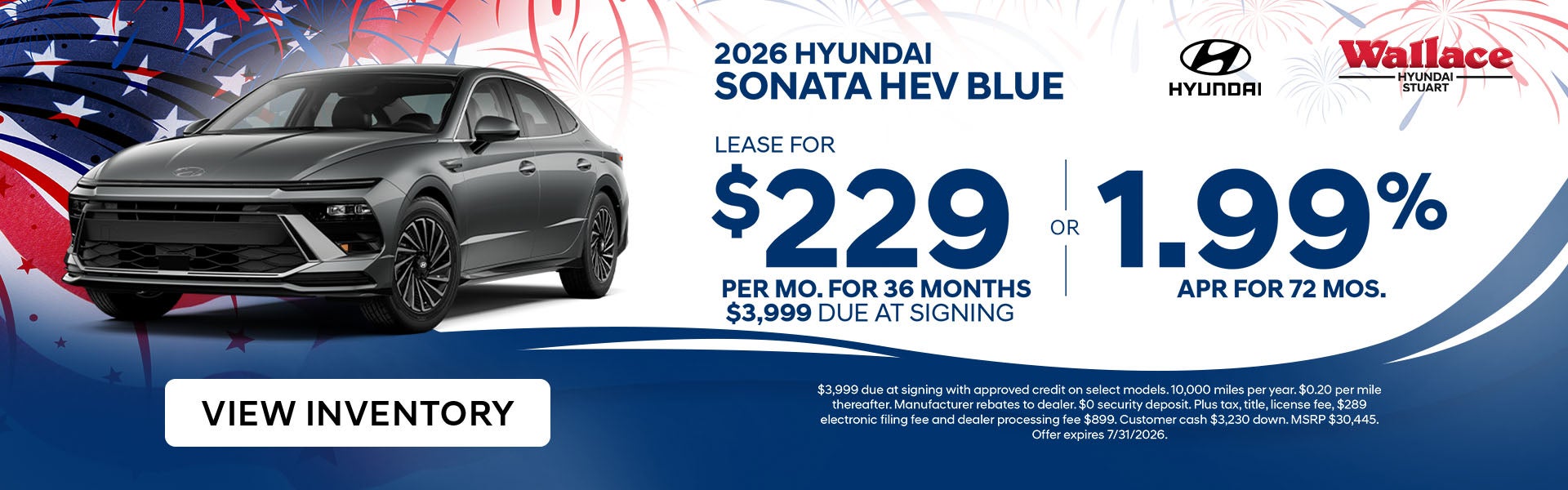 Sonata Special Offer