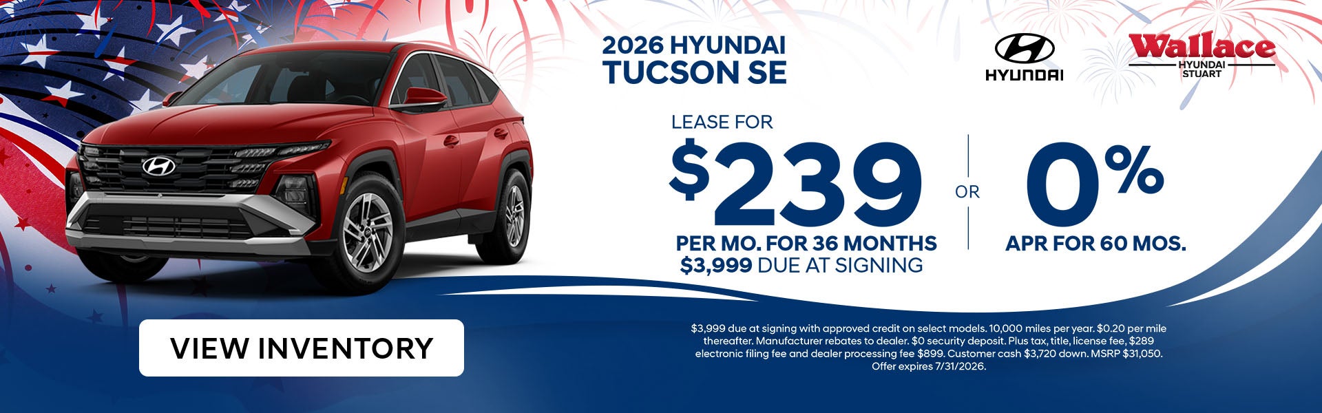 Tucson Special Offer