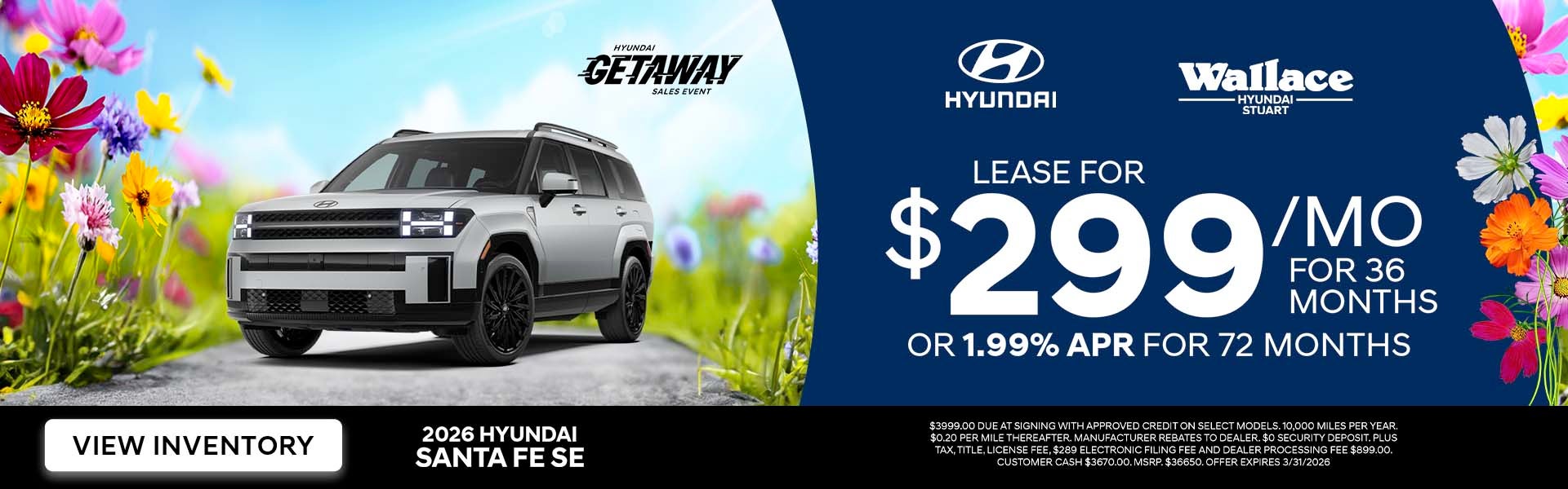 Santa Fe Special Offer