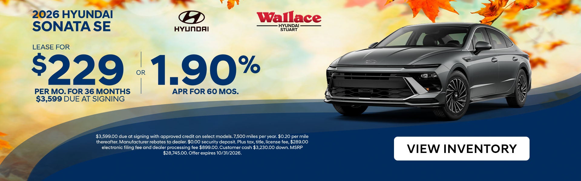 Sonata Special Offer